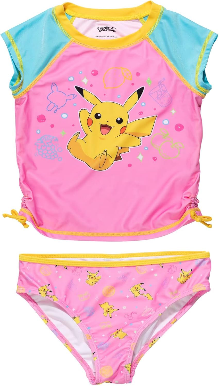 Pokemon Pikachu - Traje de baño para niñas