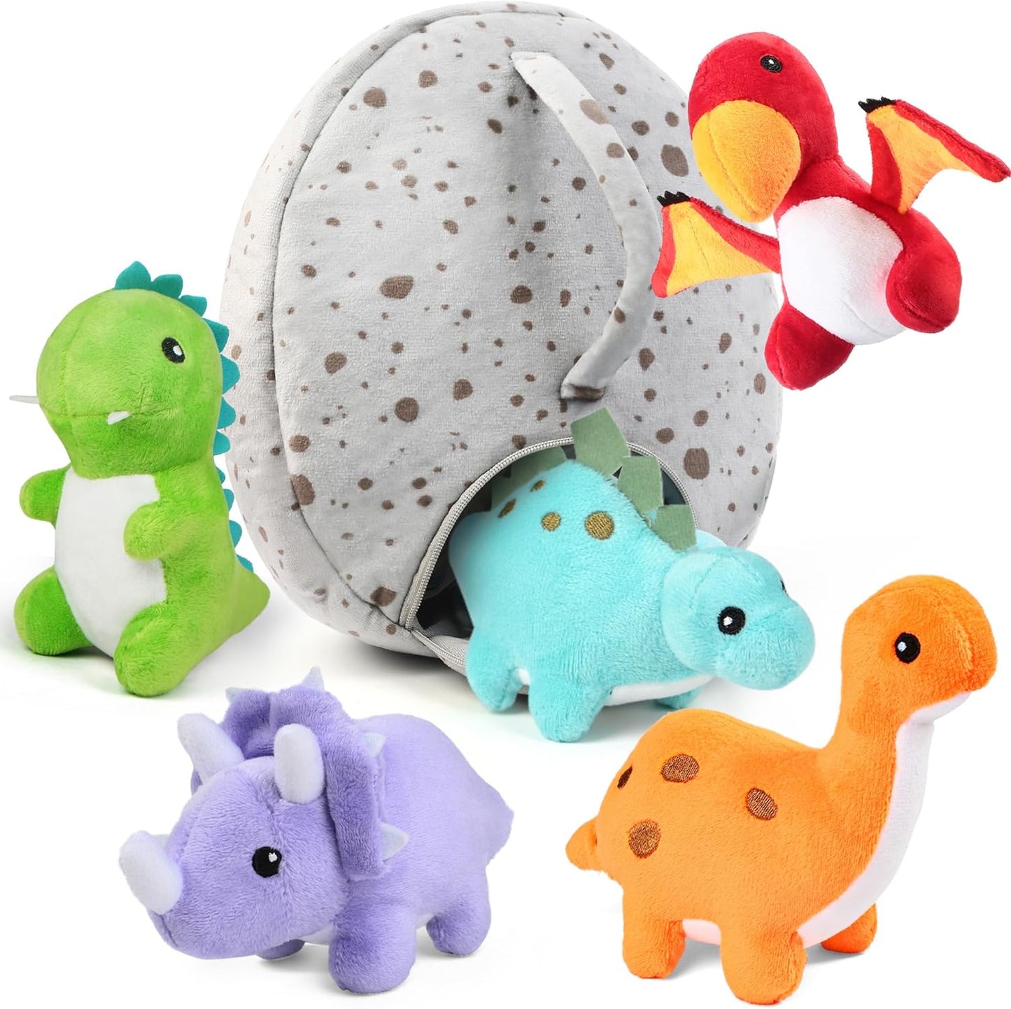Animales de peluche de dinosaurio