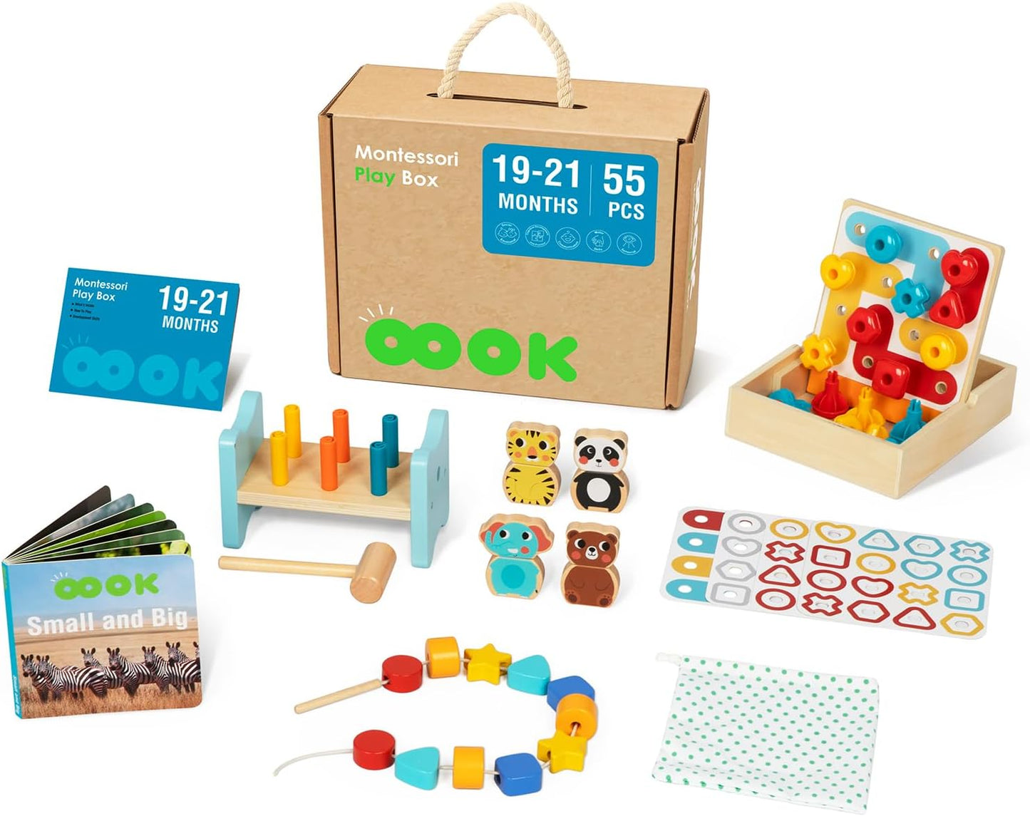 Kit de Juguetes educativos Montessori