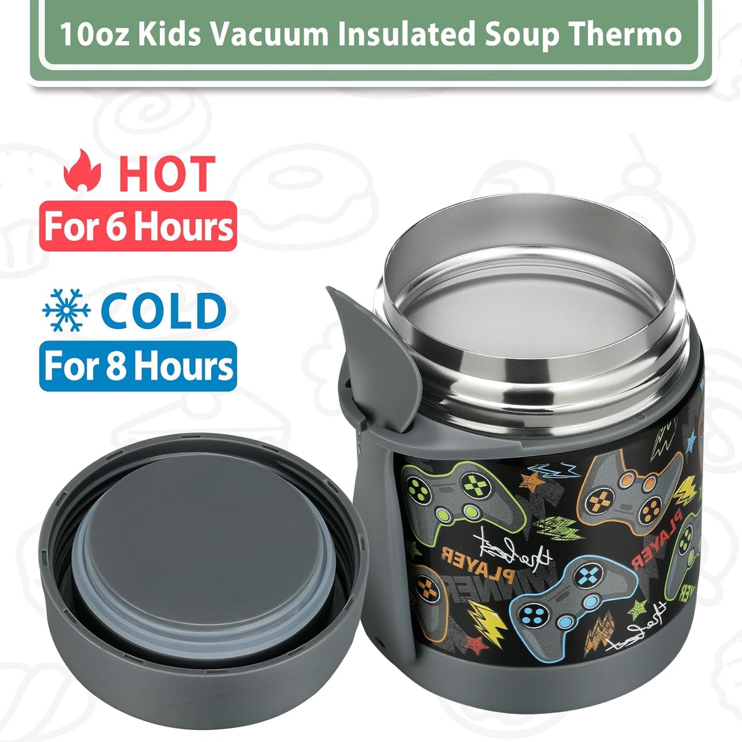 tarro 10 oz de acero inoxidable