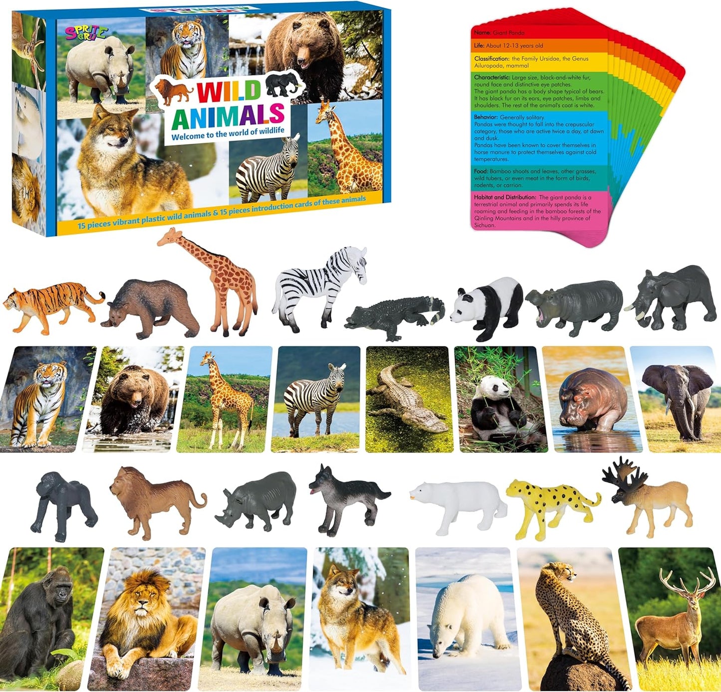 Tarjetas y animales