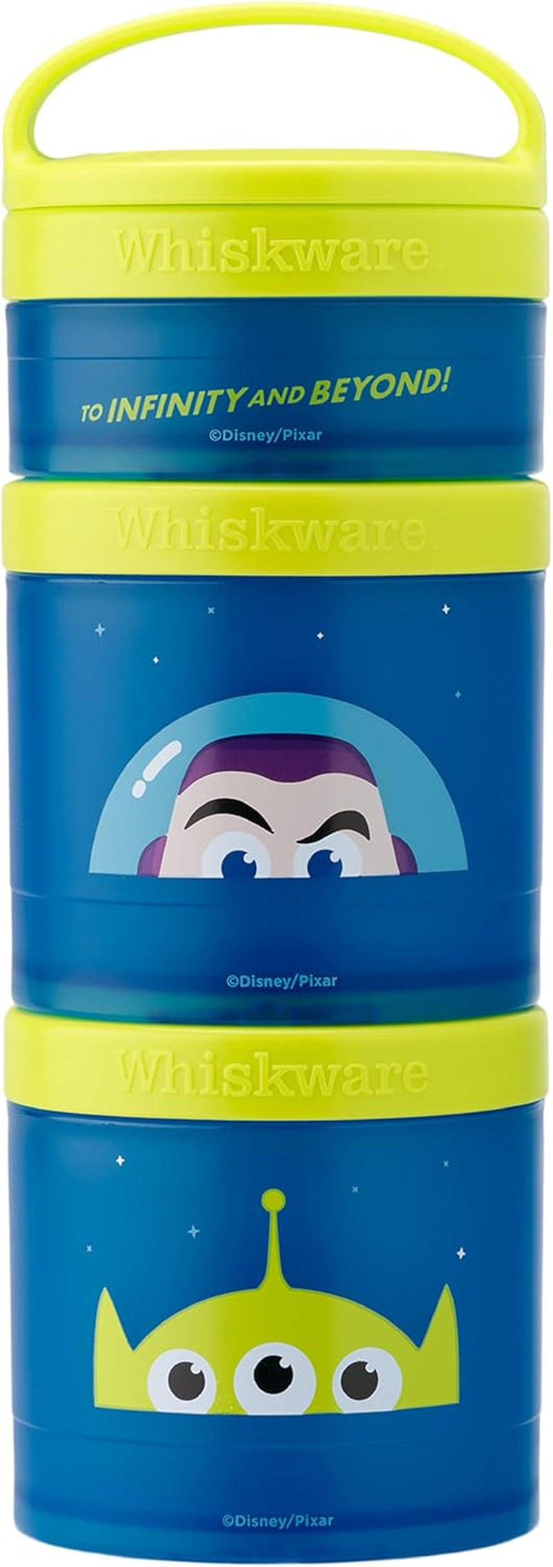 Whiskware Disney Pixar - Recipientes apilables Toy Story Buzz Lightyear