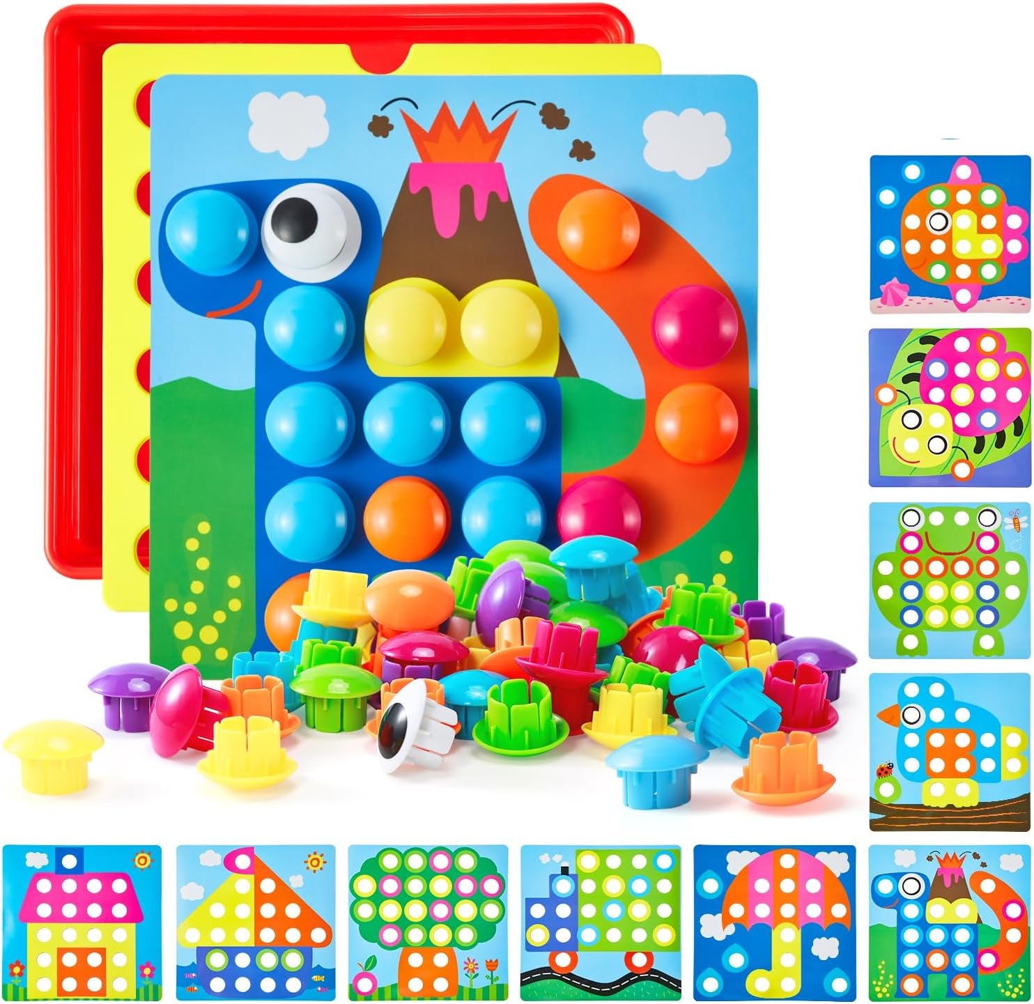 Creative Kit - Mosaicos Unicórnios | Cubos Luminosos Creative Kit - Mosaicos Unicórnios | Cubos Luminosos