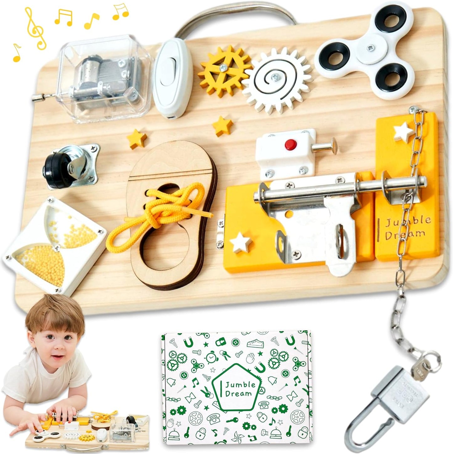 Tabla de actividades sensoriales