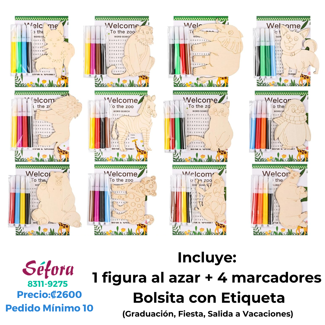 Kit Multi-Ocasión: Graduación, Vacaciones y Fiesta (Pedido Mínimo 10)