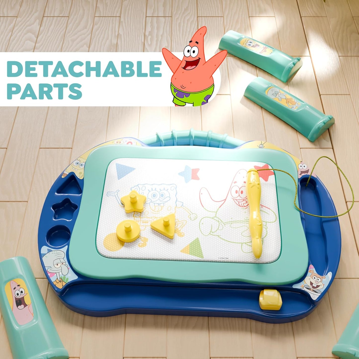 Pizarra magnética de dibujo de Bob Esponja