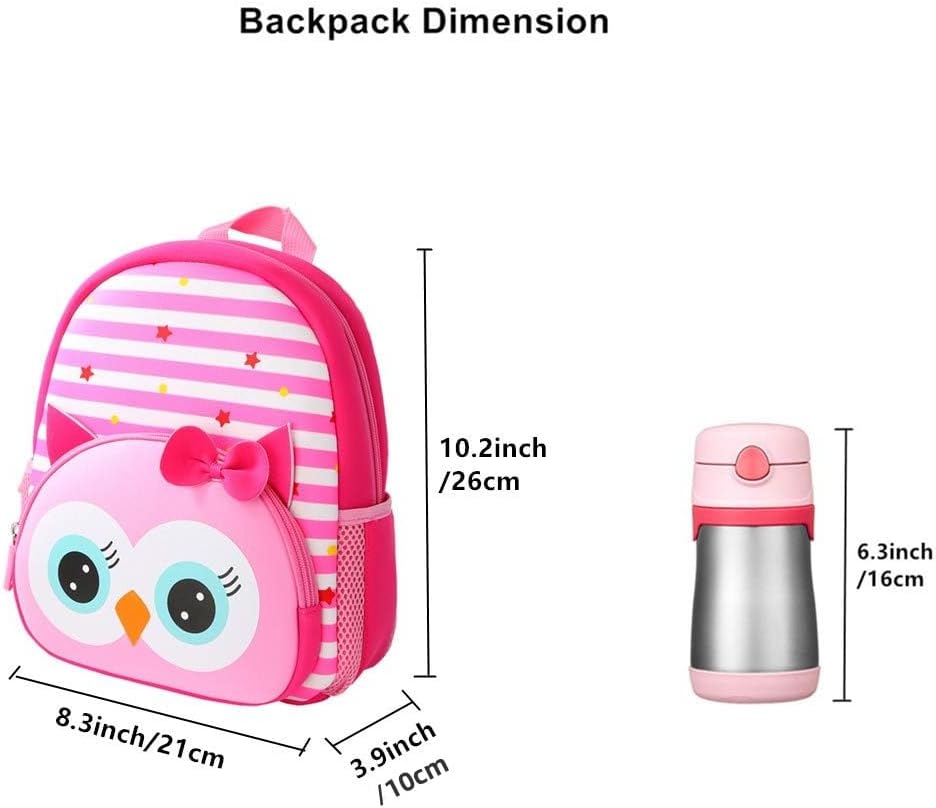 Mochila preescolar 10.2 Pulgadas de alto