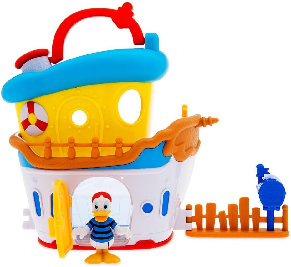 Disney Store Donald Duck House - Juego de barco oficial
