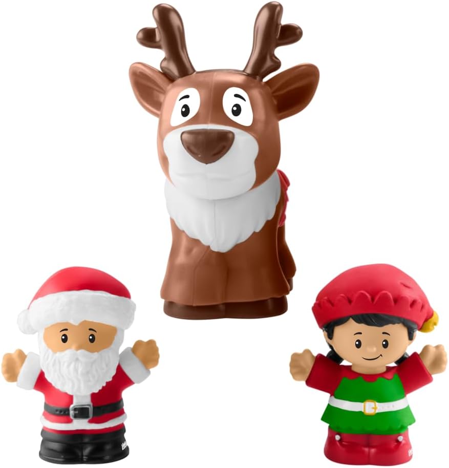 Fisher-Price Little People Juguete musical de tren navideño