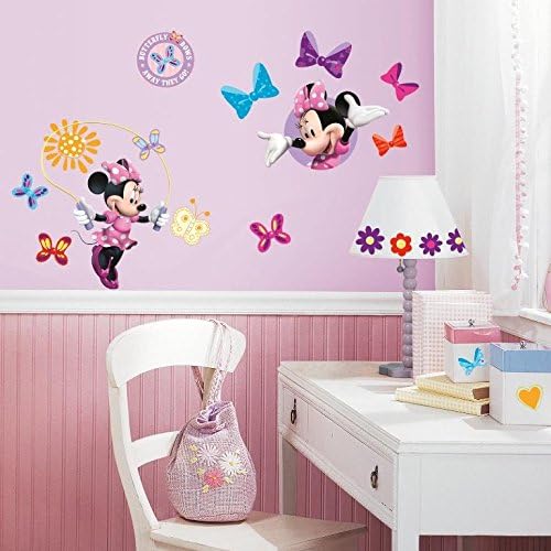 Minnie - Calcomanías de pared para despegar y pegar