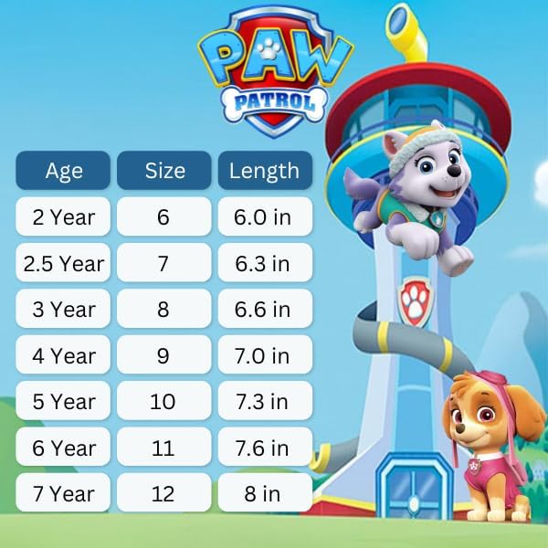 Zapatos iluminados de Paw Patrol