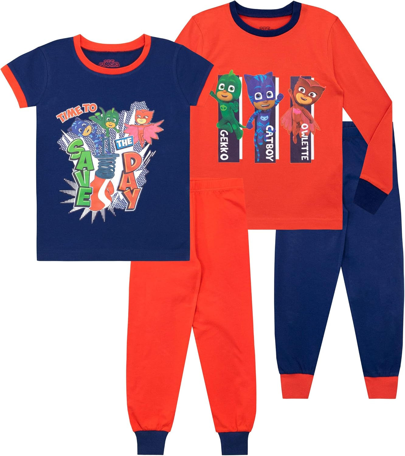 PJ Masks Paquete de 2 pijamas