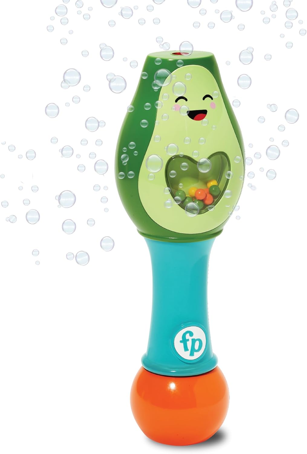 Little Kids Fisher-Price - Maraca, varita de burbujas y juguete musical