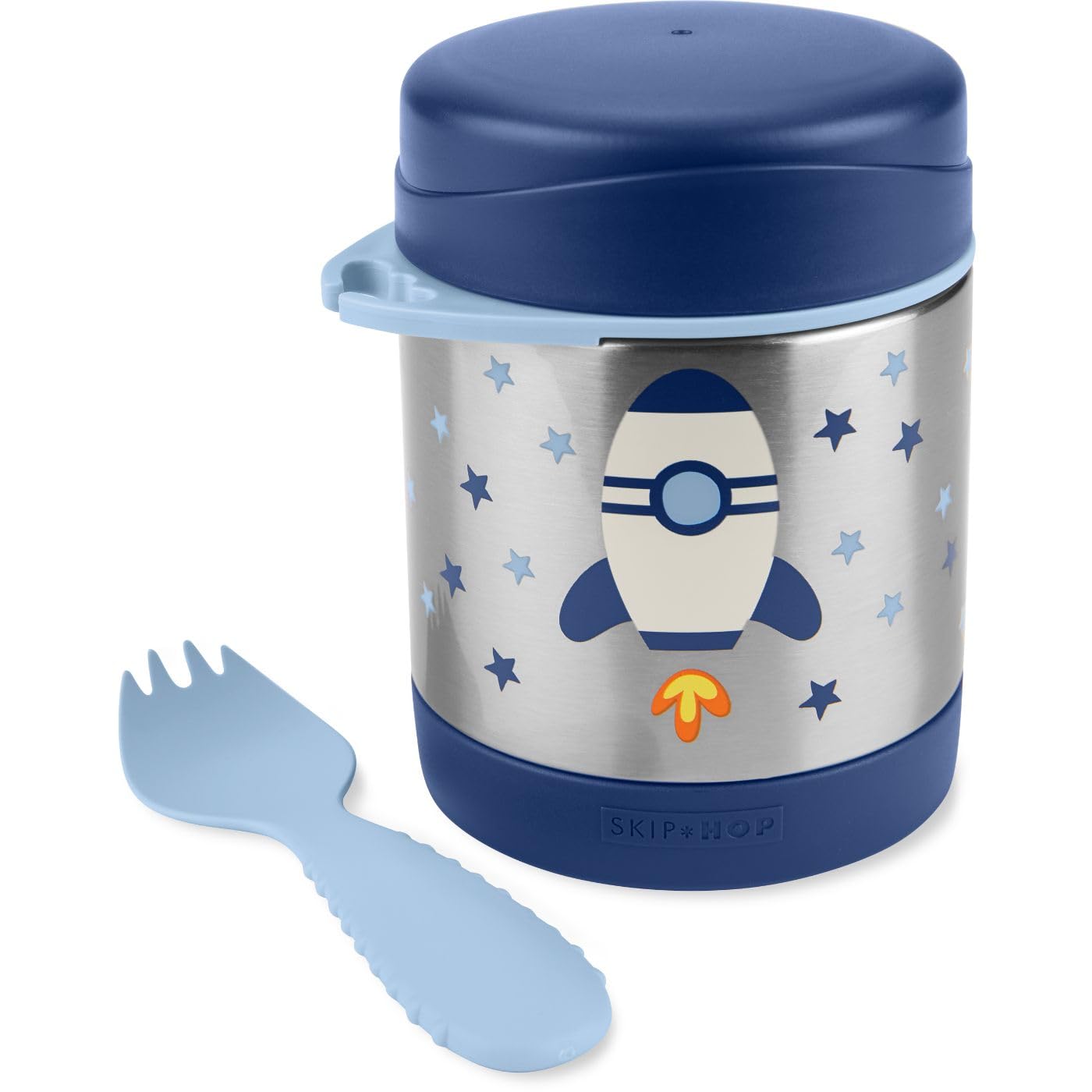 Skip Hop Tarro aislado de comida acero inoxidable Cohete