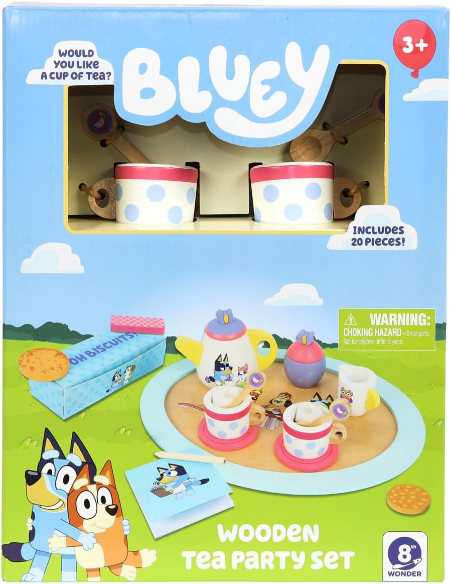 Bluey Juego de fiesta de té