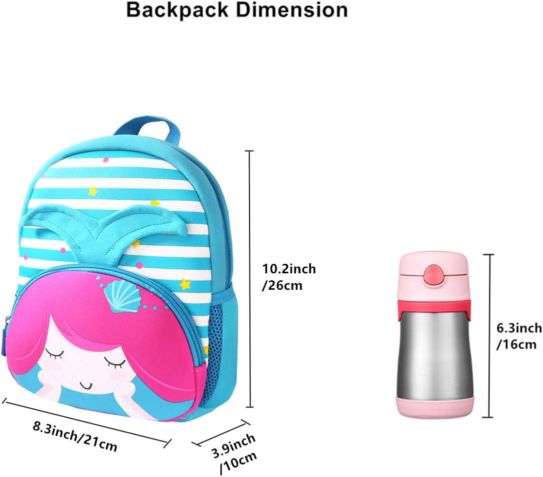 Mochila preescolar 10.2 Pulgadas de alto