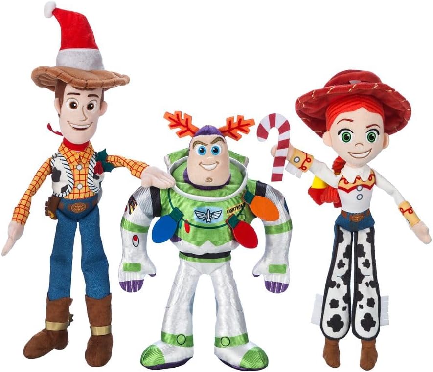 Disney Store Toy Story - Juego de peluche de Navidad