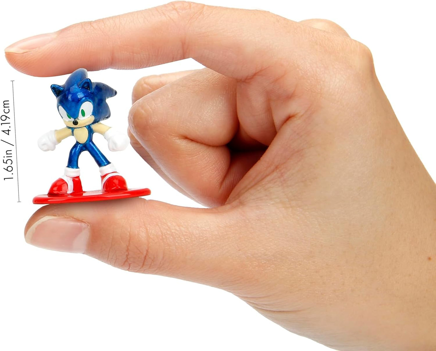 he Hedgehog Nano Metalfigs - Juego de 18 figuras fundidas a presión