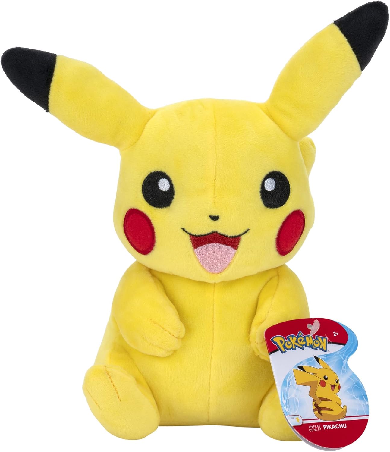 Pokémon Pikachu oficial y de alta calidad de 8 pulgadas