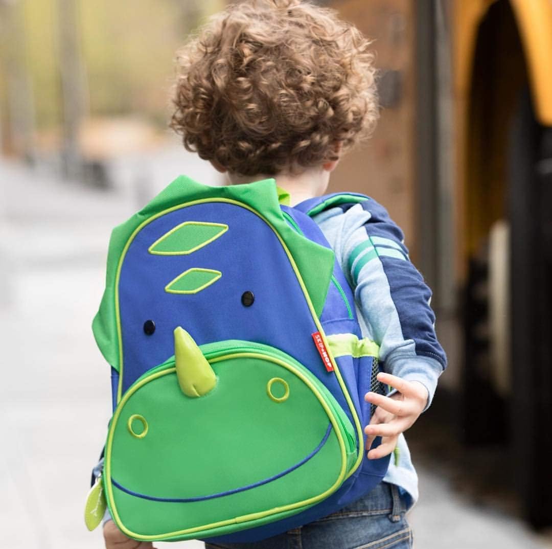 Skip Hop - Mochila para preescolar, colección Zoo Dinosaurio 12 Pulgadas