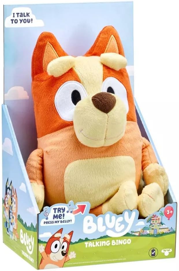 Bluey - Peluche de bingo Interactivo
