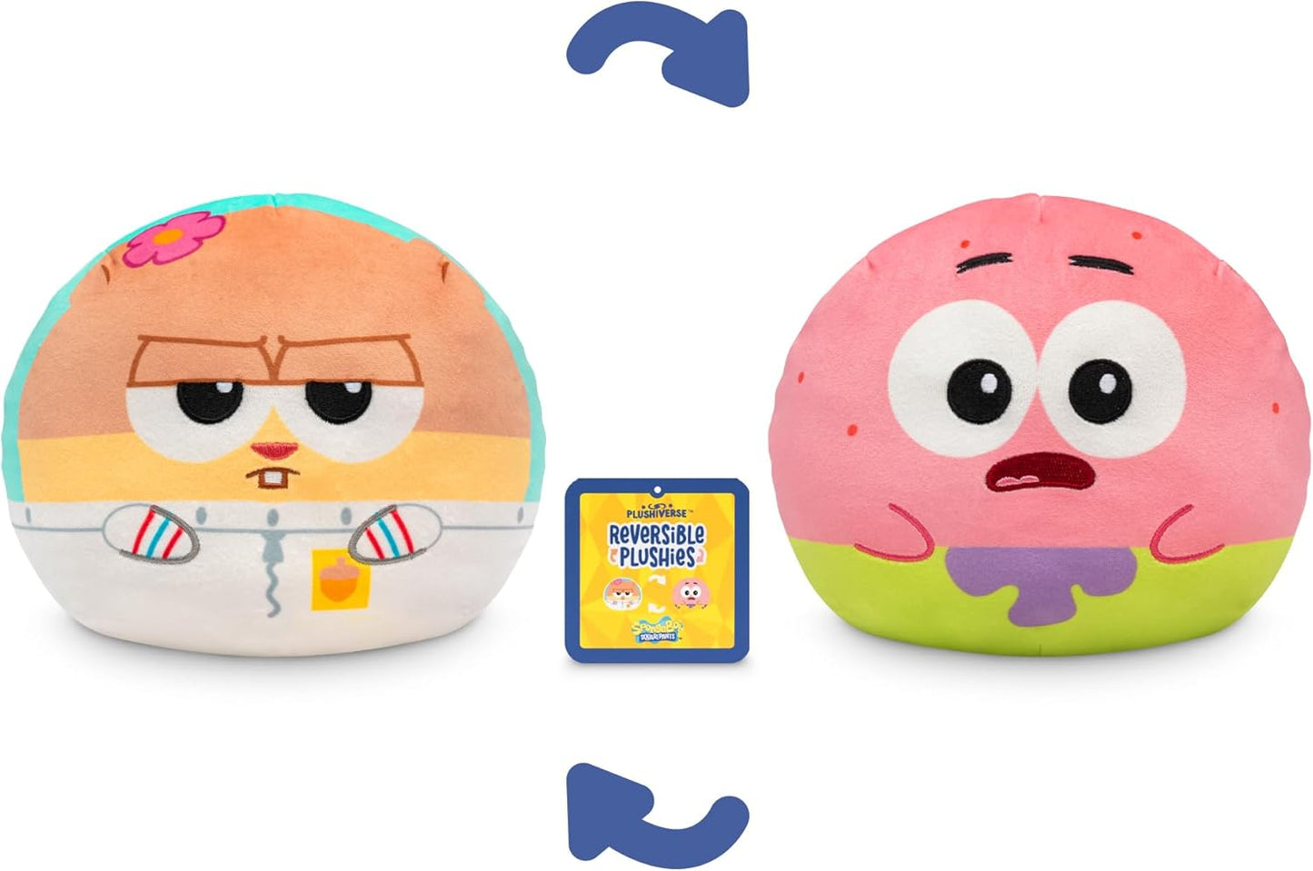 Bob Esponja cojín reversible de 6 pulgadas