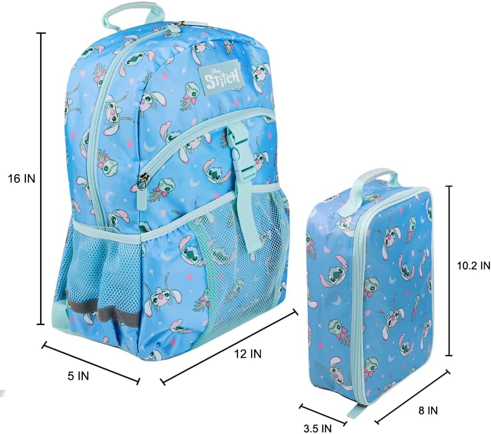 Juego de mochila y lonchera de 16"