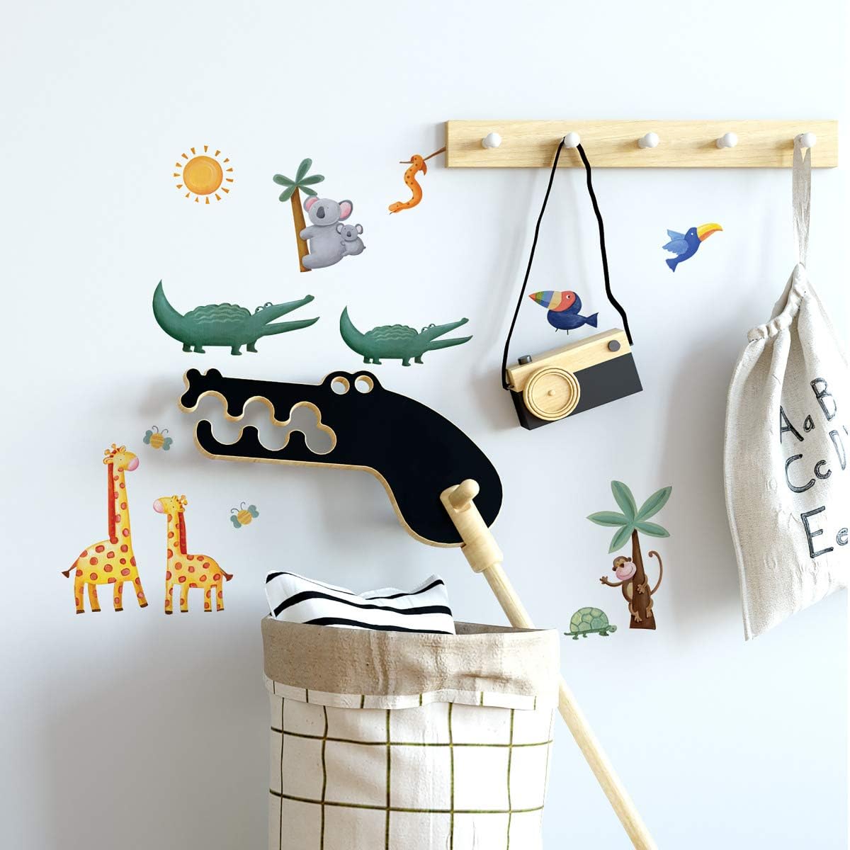 Jungle Adventure Calcomanías de pared para despegar y pegar