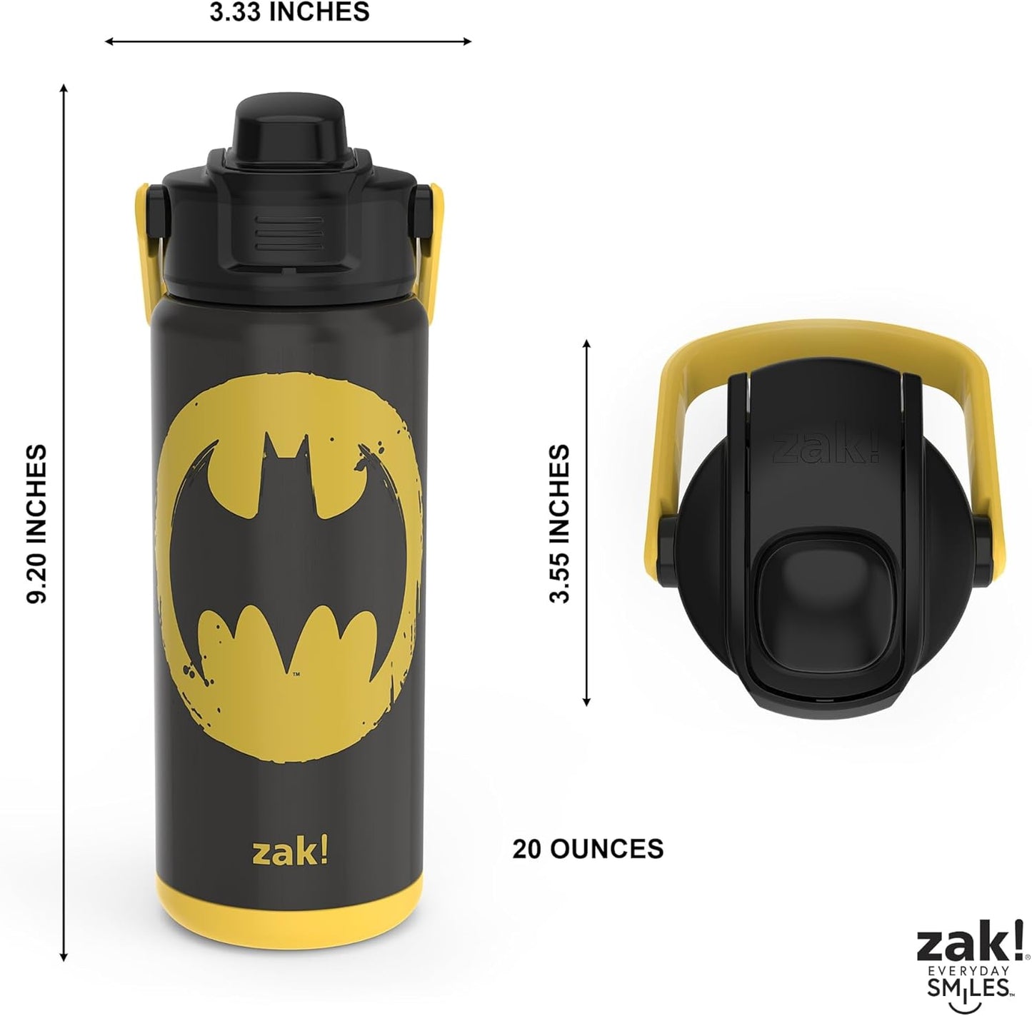 zak Botella aislada acero inoxidable 20 onzas