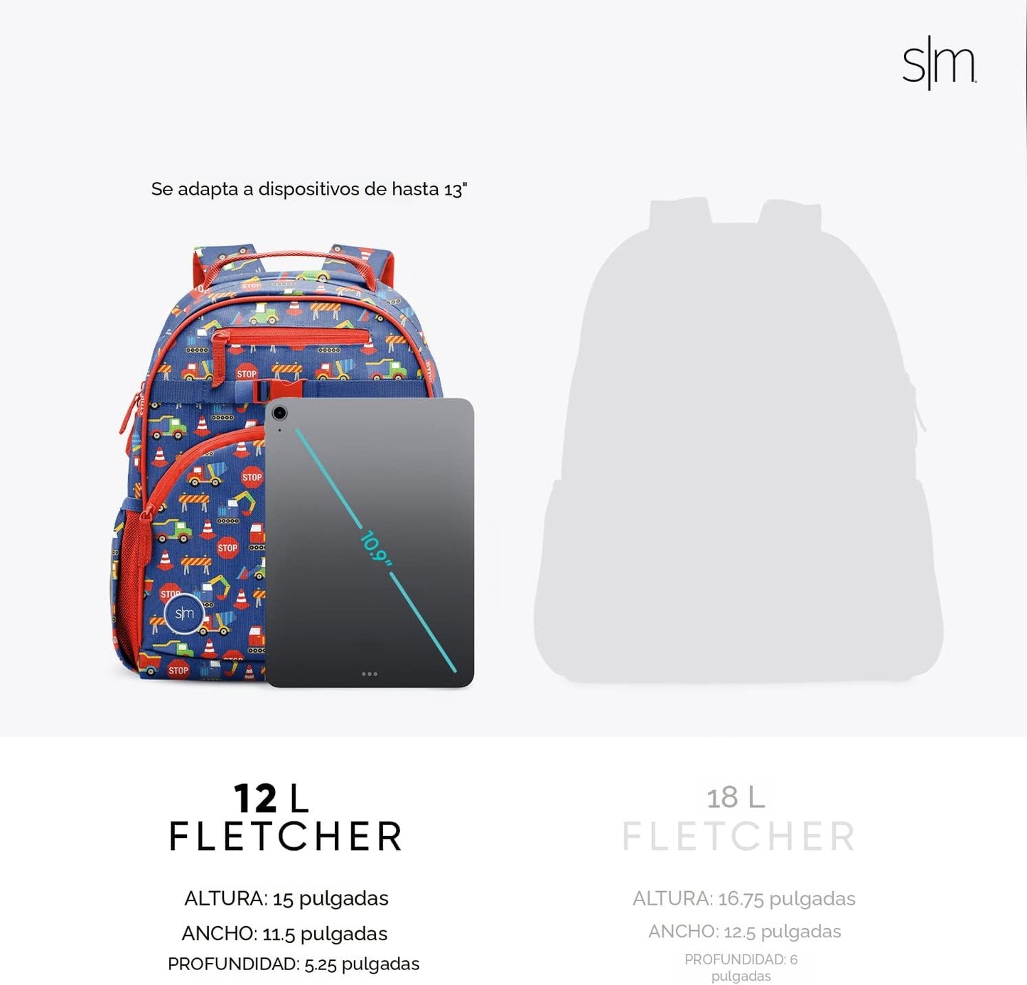 Simple Modern Disney - Mochila 15 pulgadas de alto