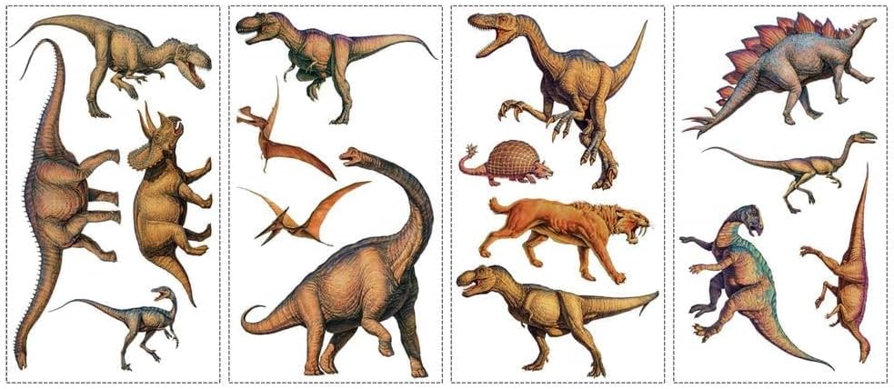 dinosaurios Calcomanías de pared para despegar y pegar
