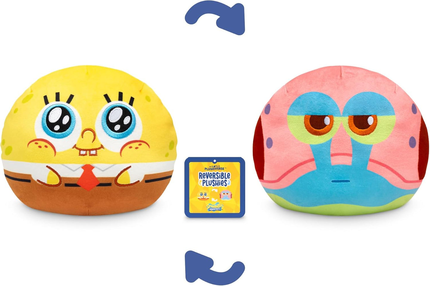 Bob Esponja cojín reversible de 6 pulgadas