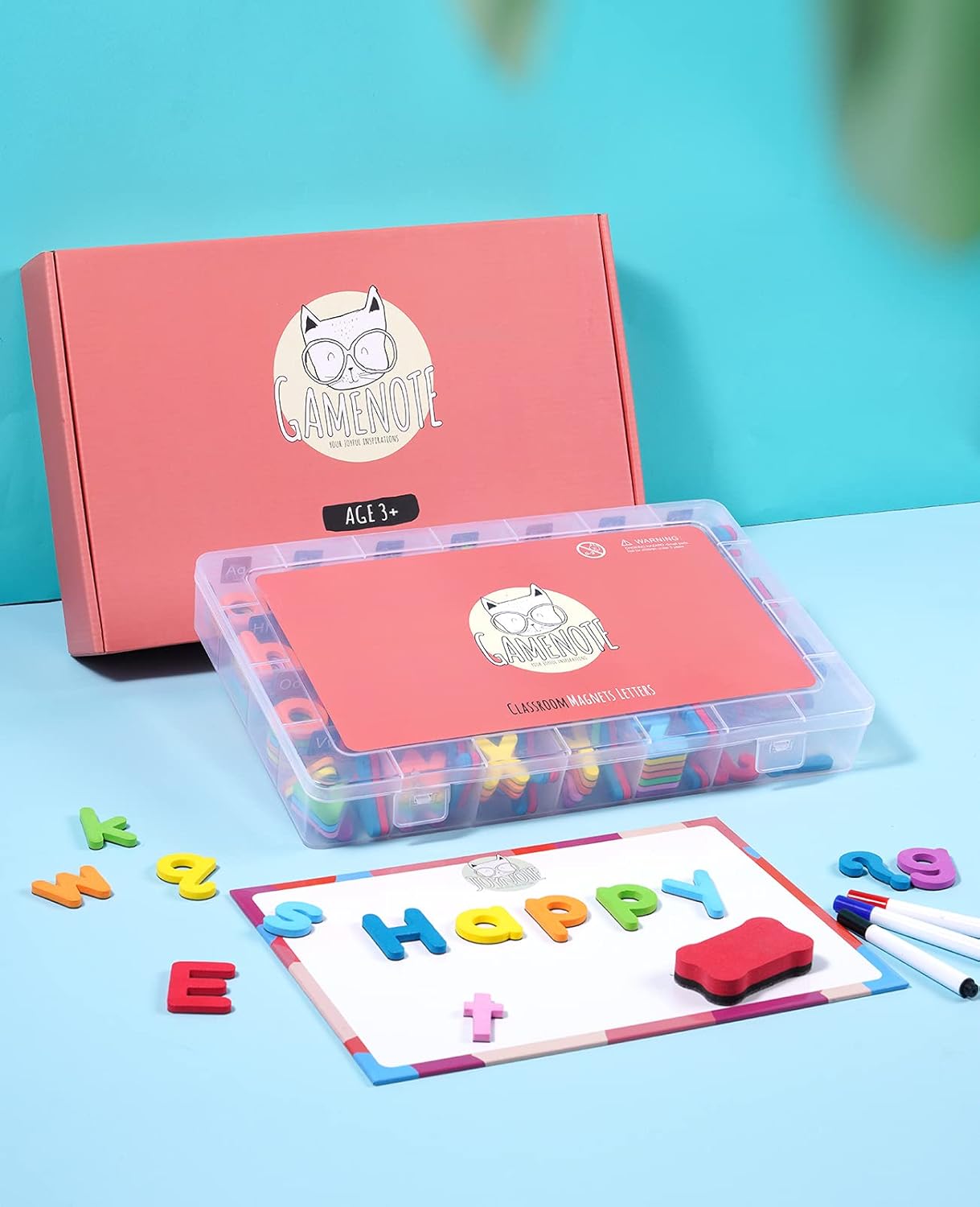 Kit de letras magnéticas