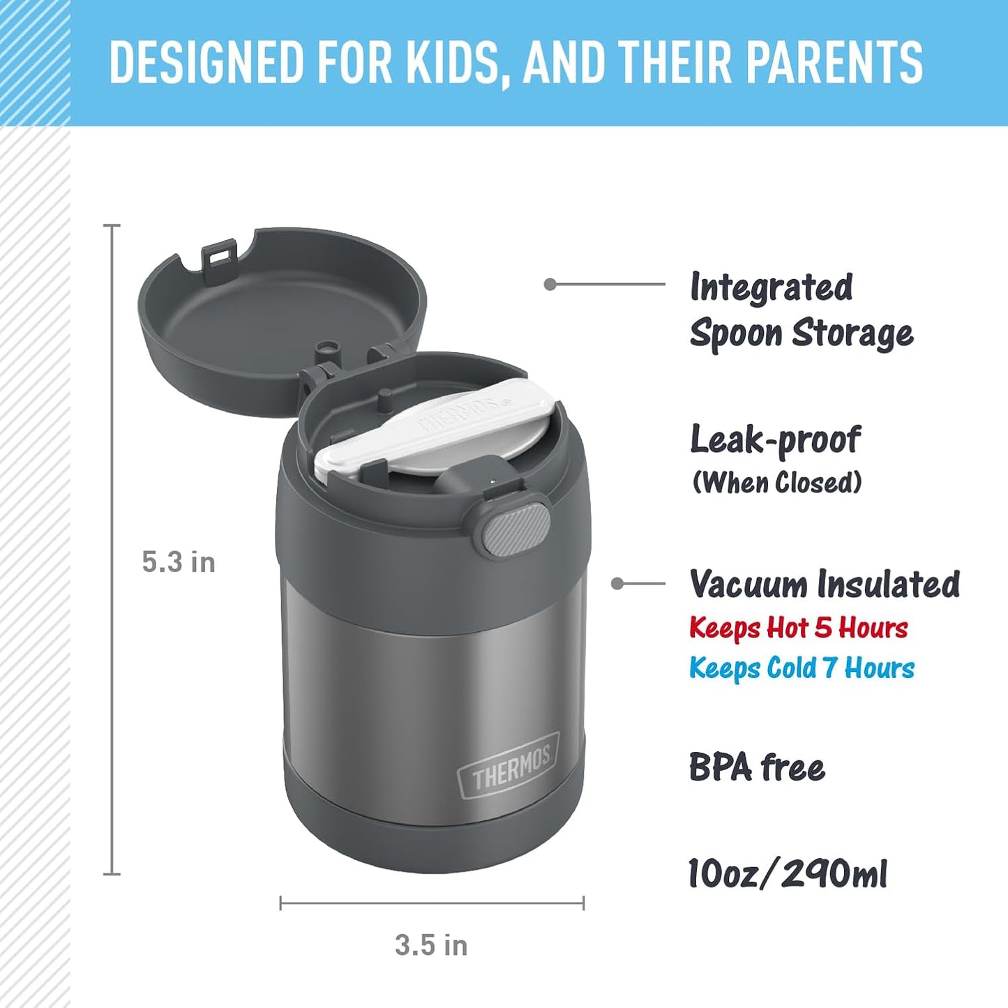 Thermos - Tarro de comida FUNTAINER
