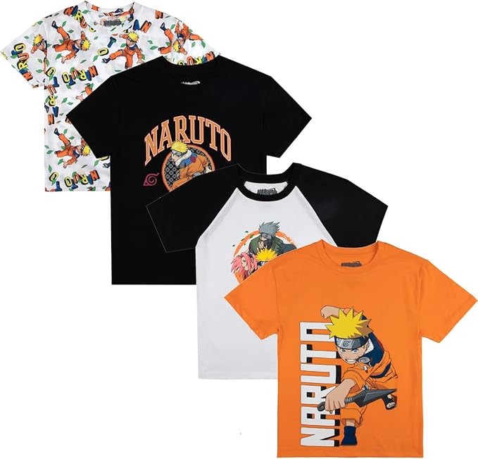 Naruto Uzumaki - Camisetas de manga corta