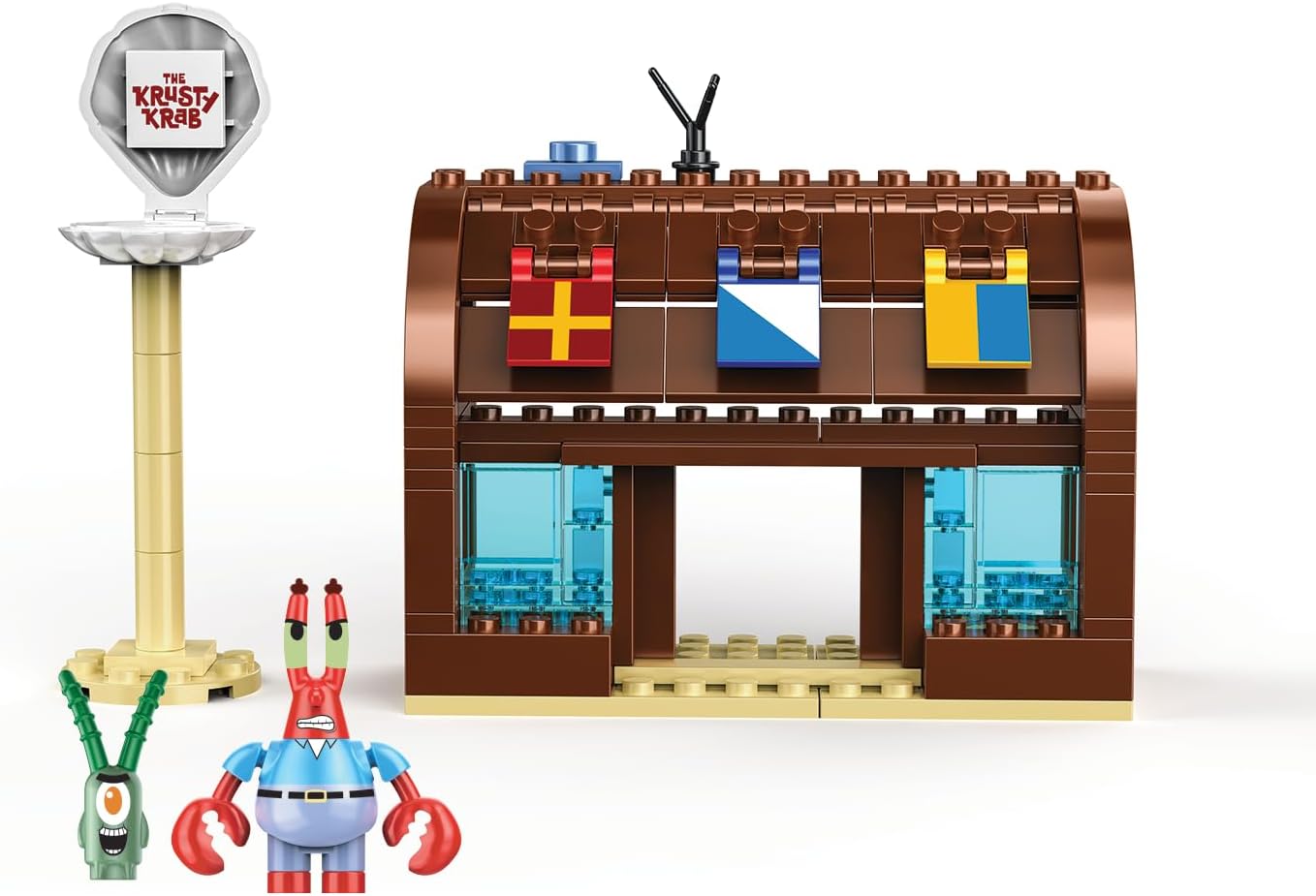 Snap & Switch Juego de cangrejo de Bob Esponja - Juego de juguetes para construir
