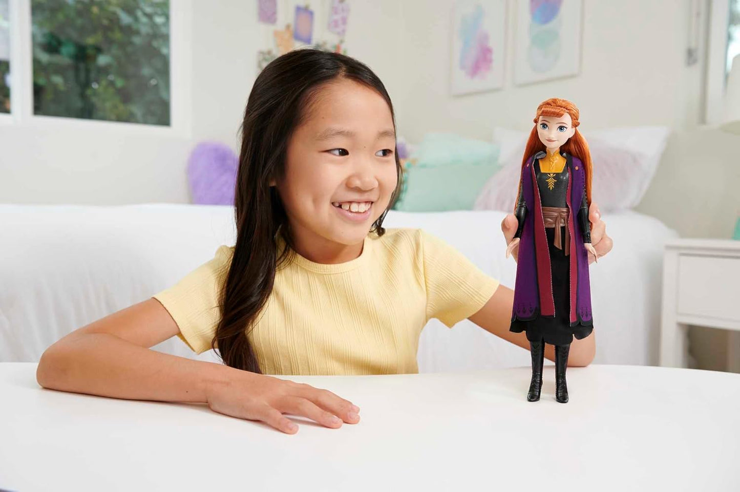 Mattel Disney Frozen Toys, muñeca Anna