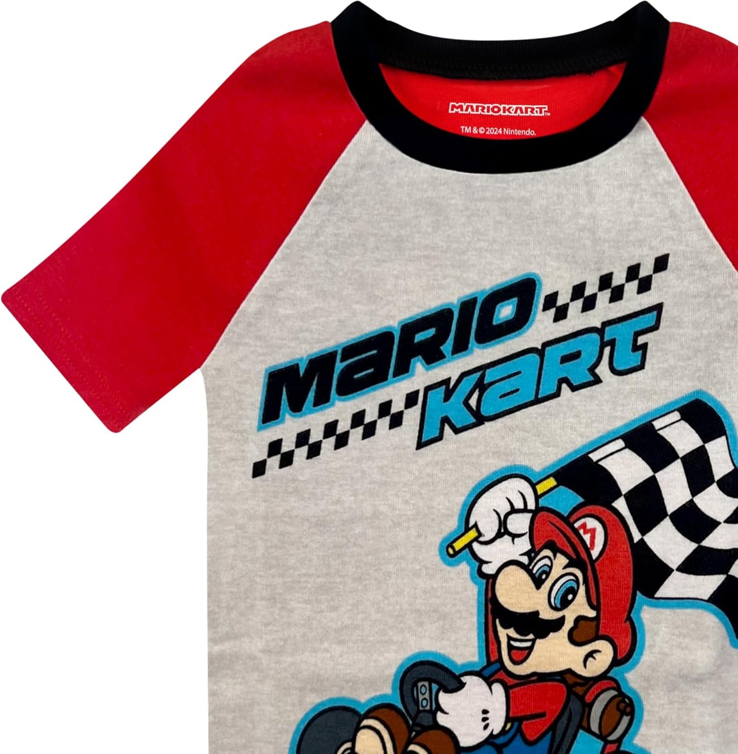 Super Mario Conjunto de pijama de 4 piezas