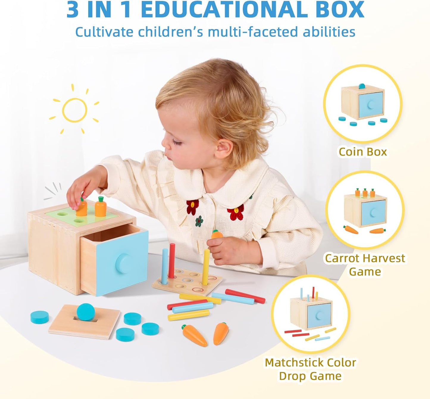 Kit de Juguetes educativos Montessori