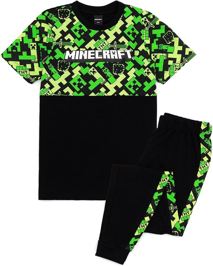Minecraft Conjunto de pijama