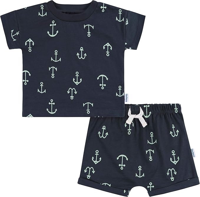 Gerber Conjunto de camiseta y pantalones cortos