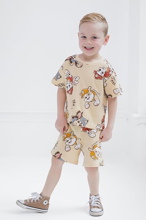 Paw Patrol Conjunto de camiseta y pantalones cortos