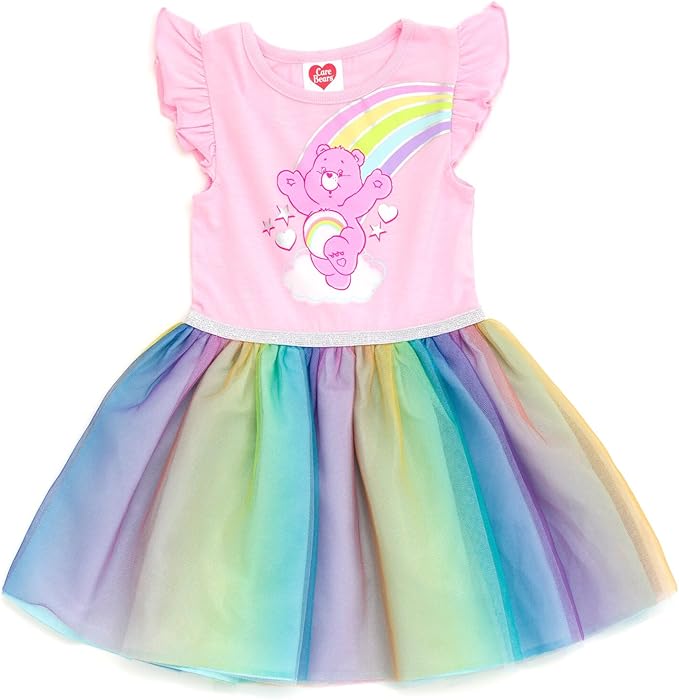 Care Bears Cheer Bear Rainbow - Vestido de tul