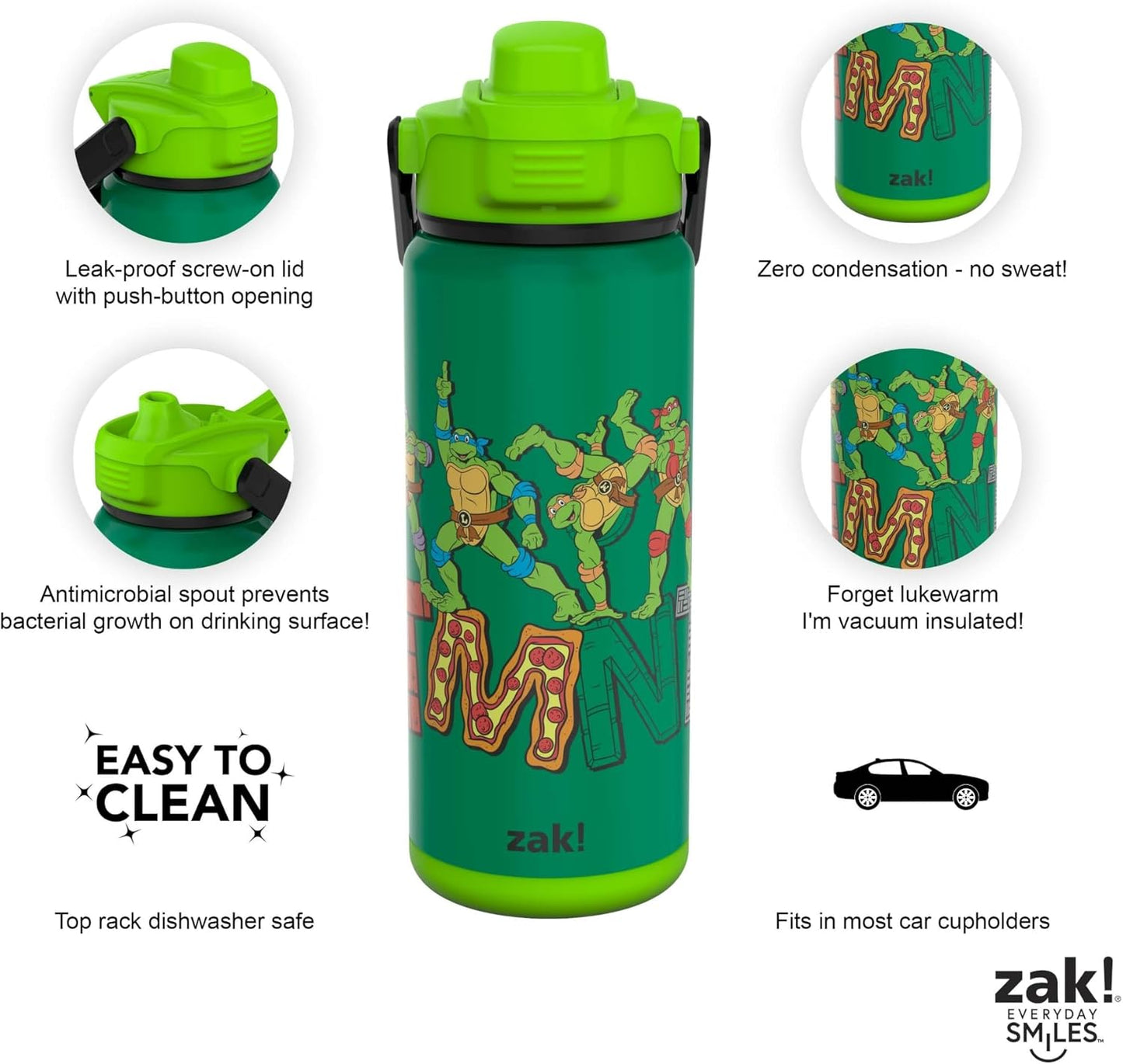 zak Botella aislada acero inoxidable 20 onzas