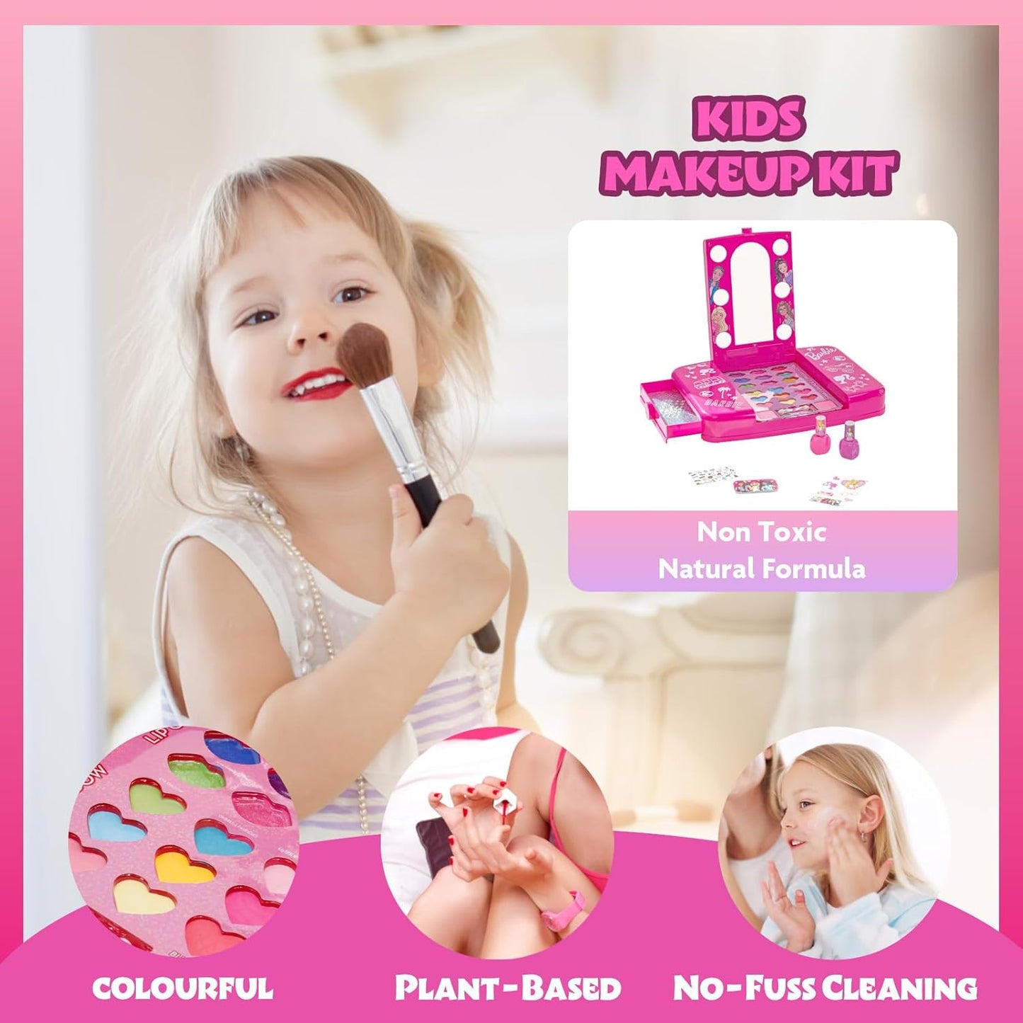 Barbie Beauty Vanity Set con espejo iluminado