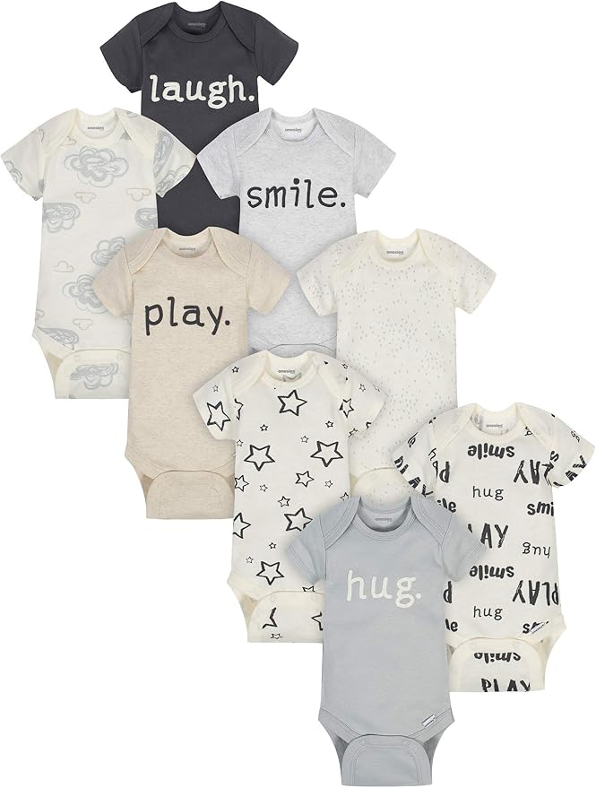 Onesies Brand Paquete de 8 mamelucos