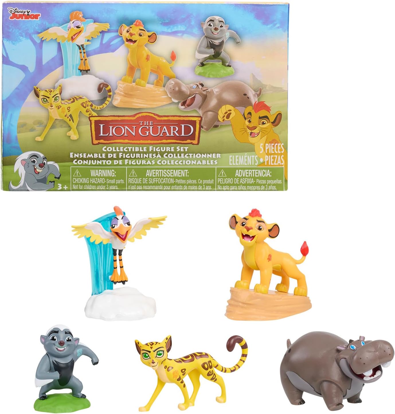 Disney Lion Guard Muñecos coleccionables (paquete de 5 unidades)