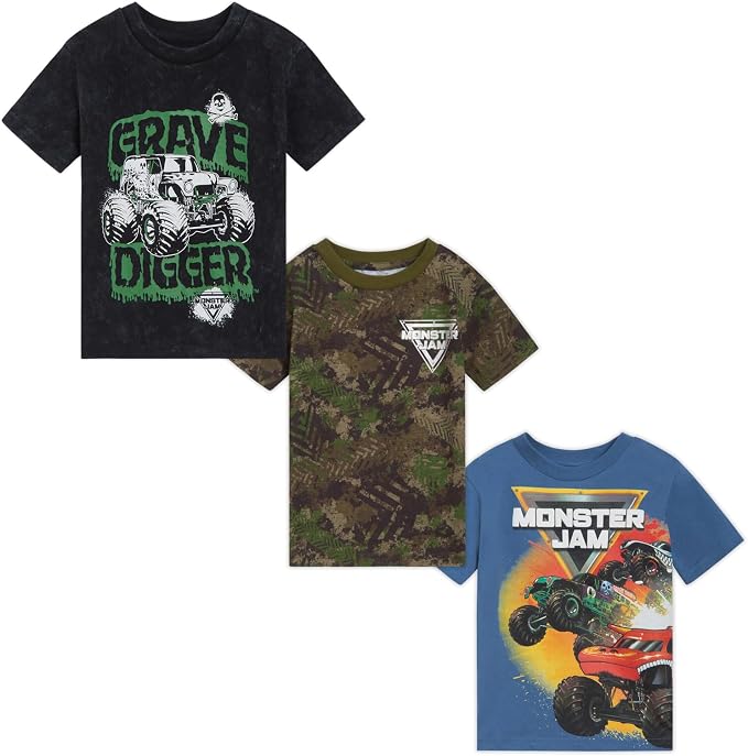 Pack 3 Camisetas, Monster