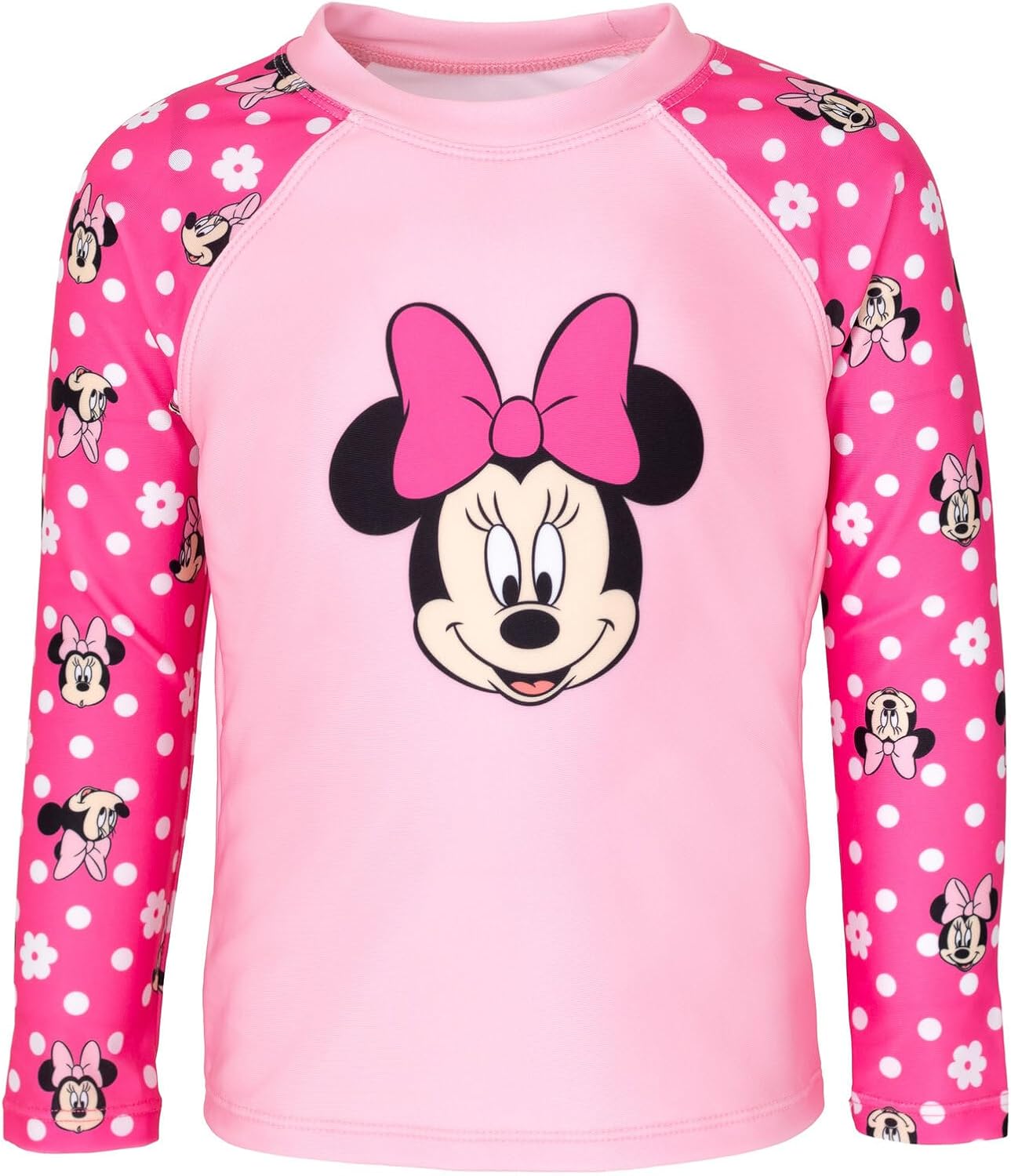 Disney Conjunto de traje de baño con protección UPF 50+ y pantalones cortos de natación