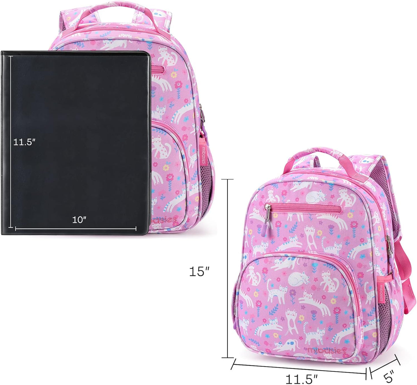 mibasies - Mochila de 15 pulgadas